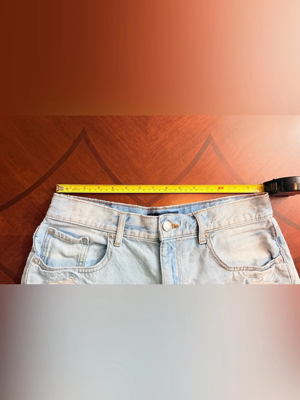 Aeropostale Light Blue Denim Shorts